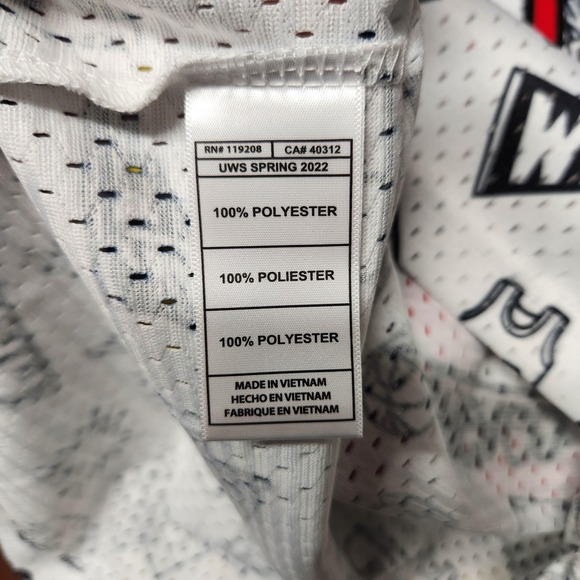 Chicago Bulls Jersey Womens Medium Mitchell &‎ Ness NBA Basketball Pippen 33 HWC - Picture 7 of 8